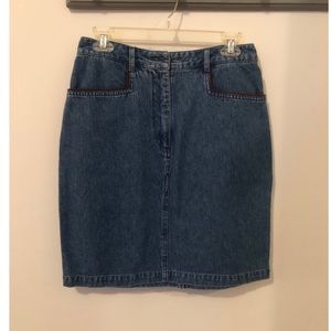 Jean skirt